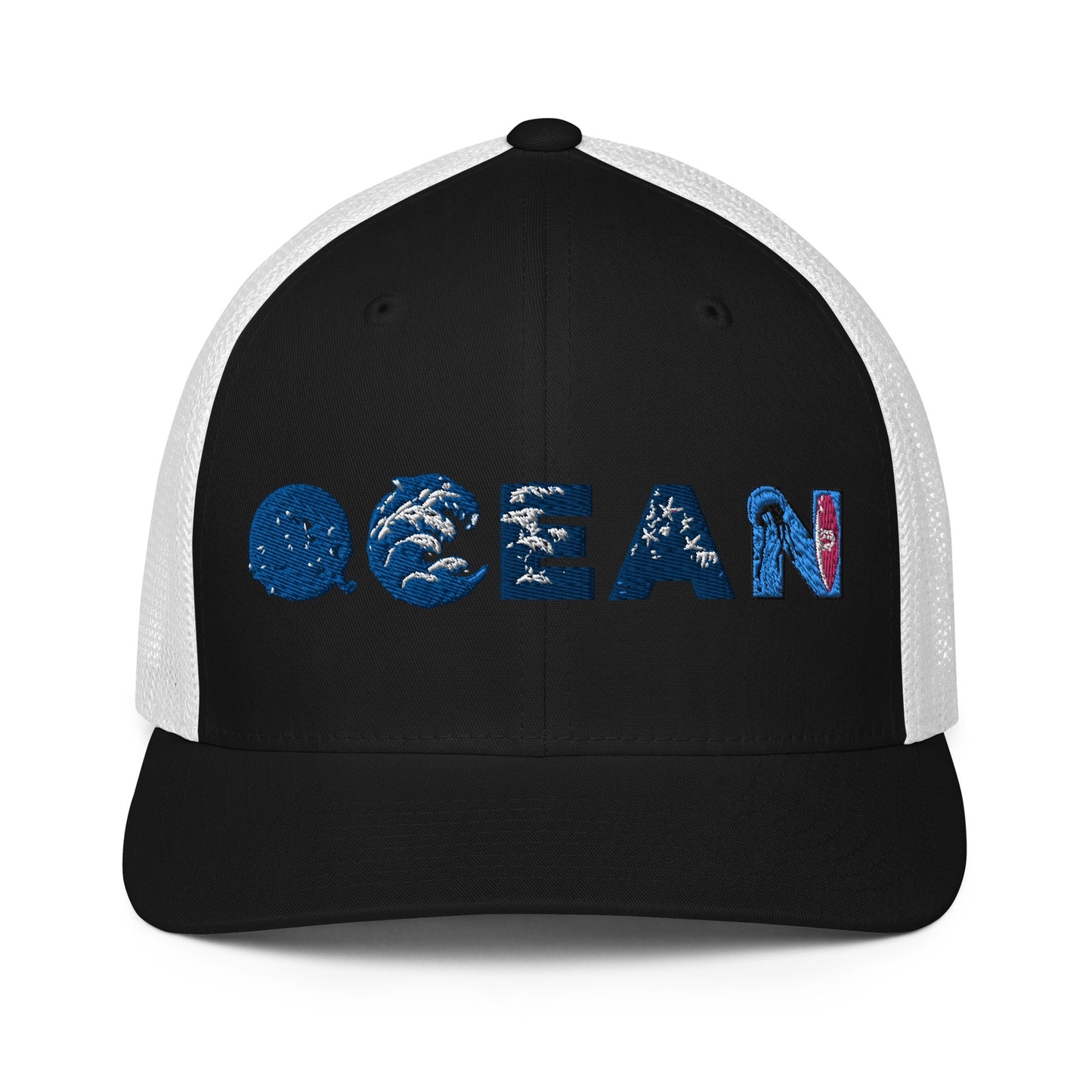 Closed-back trucker cap