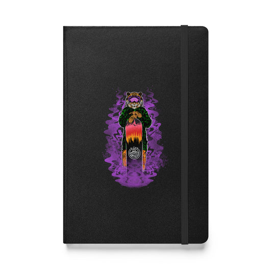 Hardcover bound notebook