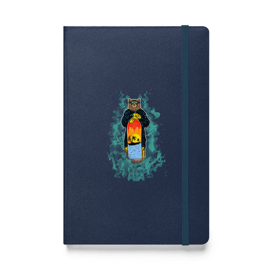 Hardcover bound notebook